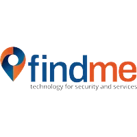 Logo for FindMe - Technology for Security and Services