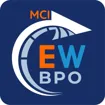 Logo for EastWest BPO —MCI Philippines