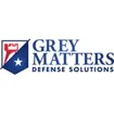 Logo for Grey Matters Defense Solutions