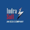 Logo for IndraSoft, Inc. An ECS Company