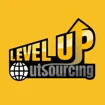 Logo for Level Up Outsourcing- Virtual Assistant Service