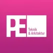 Logo for PE Teknik & Arkitektur