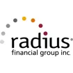 Logo for radius financial group inc.